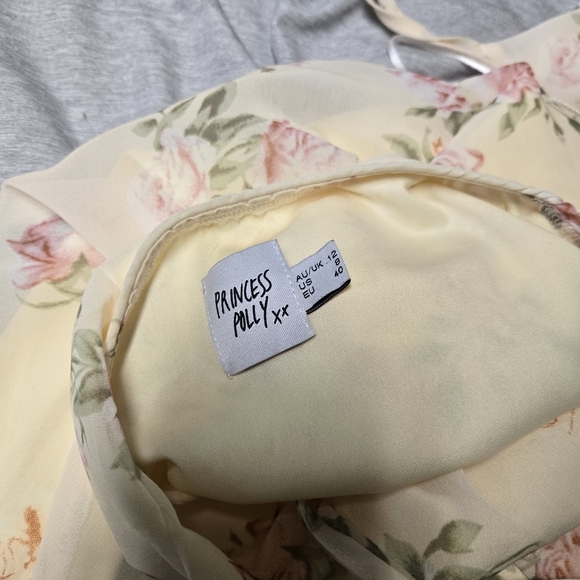 Princess Polly WATSON MINI DRESS YELLOW - Picture 9 of 9